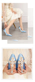 Elegant Crystal-Embellished Silk Pointed Toe Pumps for Women - Luxurious High Heels Perfect for Bridal and Evening Wear, Sexy Dress Shoes with Thin Heels